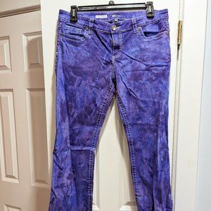 Kut from the Kloth Natalie High Rise Bootcut sz 16 Custom Dye Wash